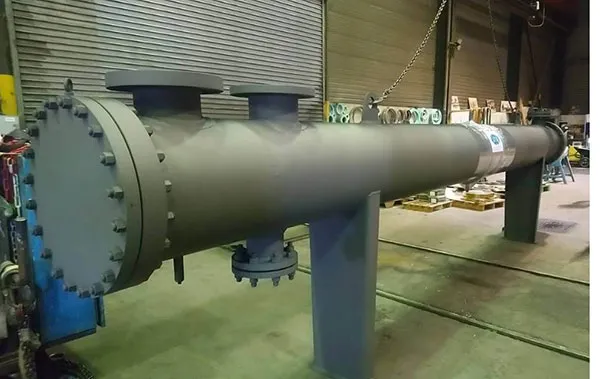 SHELL AND TUBE HEAT EXCHANGER