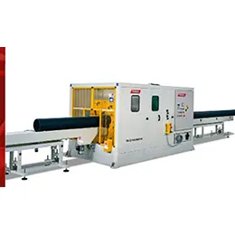 Slotting machines for smooth and corrugated pipes