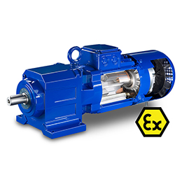 IE4-PM Synchronous Geared Motors for Explosion Hazardous Areas  Bauer Gear Motor