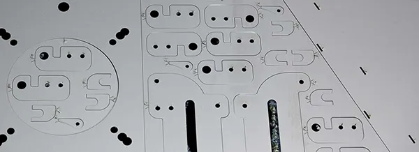 Flat sheet laser cutting equipment
