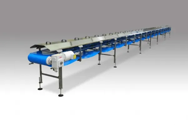 Open frame sanitary conveyors