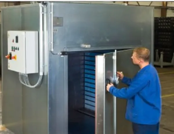 Chamber dryers and conditioning chambers