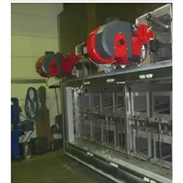Heating ovens for aluminum strips