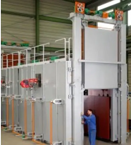 Pre-heating ovens and warming up chambers