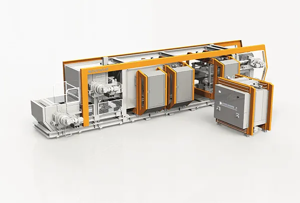 Modular double belt press
