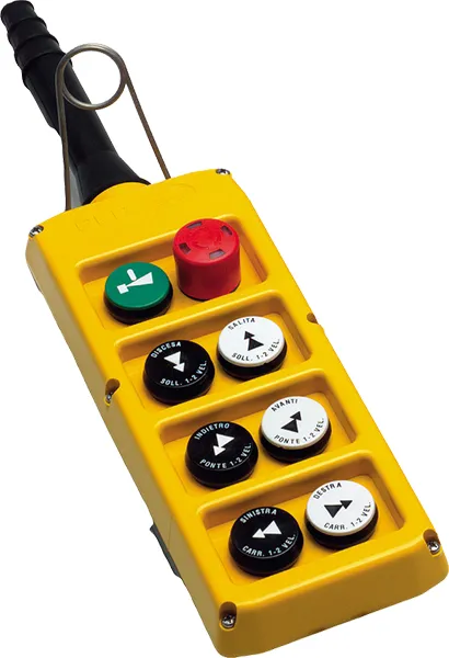 Double row control pendant