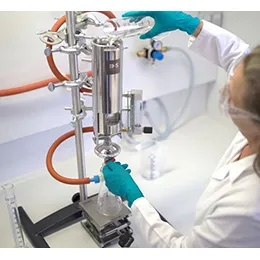 Clear filtrate