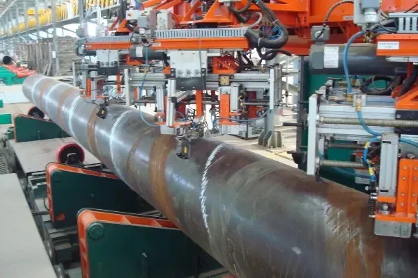 H-SAW weld UT system