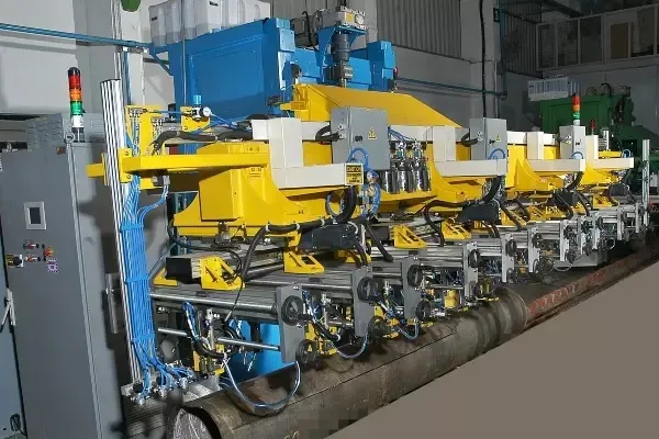 L-SAW weld UT system
