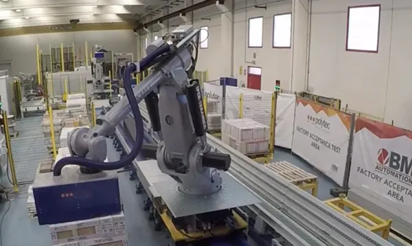 Robotized bin picking plant-PolyMOVE