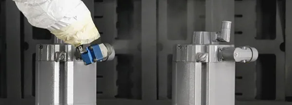 Painting plants for metal parts