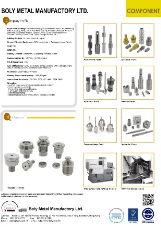 Turned Parts