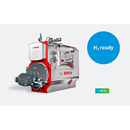 Bosch hot water boiler UT-H for the manufacturing industry
