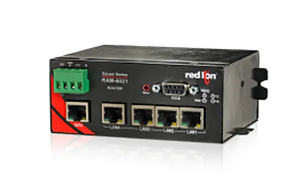 RED LION INDUSTRIAL ROUTER PROVIDES SECURE NETWORK COMMUNICATIONS
