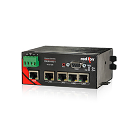 RED LION INDUSTRIAL ROUTER PROVIDES SECURE NETWORK COMMUNICATIONS