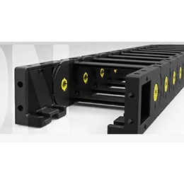 Cable-carrying chains in nylon