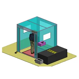 Sanitizing Tunnel For Human