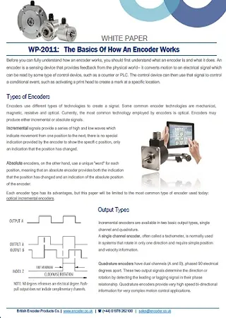 The Basic of How an Encoder Works.