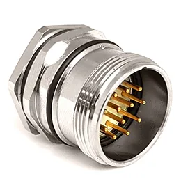 m23 series panel mount connectors