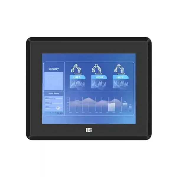 IEI PPC2-C08-EHL 8” Fanless Panel PC with Intel Celeron J6412 CPU
