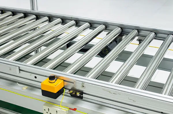 Power roller conveyors