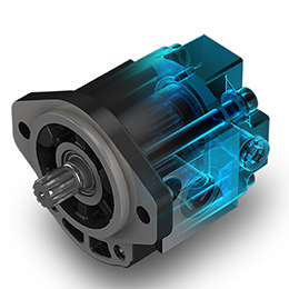 Aluminium body hydraulic gear pumps and motors-Polaris