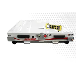 WAREHOUSE WITH SEMI-AUTOMATIC ISAT PALLET SHUTTLE