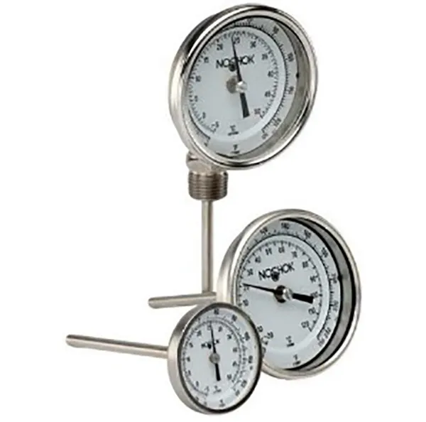 100 SERIES INDUSTRIAL BIMETAL THERMOMETERS