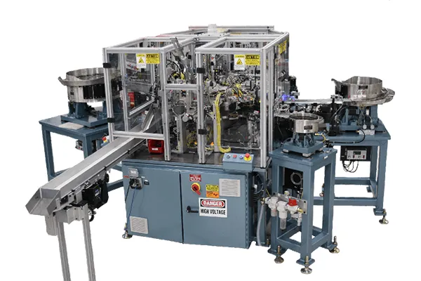 INDEXING DIAL MULTIPLE PIECE ASSEMBLY MACHINE