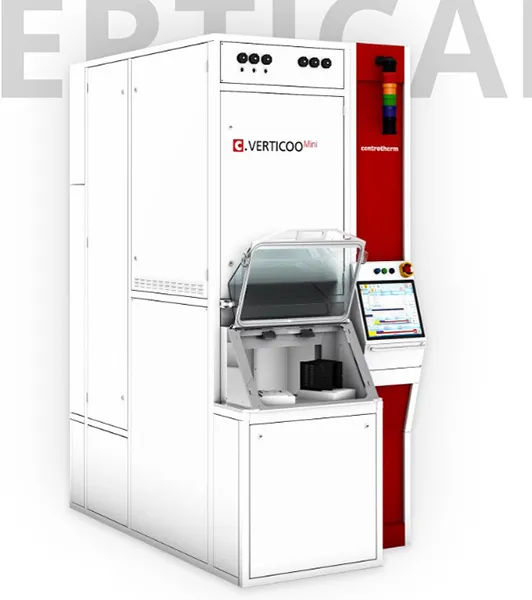 Vertical wafer process system for R&D and production of Si-based semiconductors