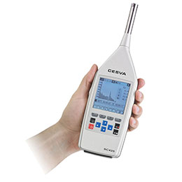 Sound level meter and spectrum analyser-SC420