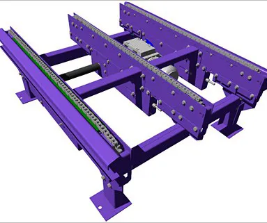 Chain|Pallet Conveyor|to transport heavy unit loads