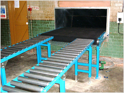 Gravity |Roller Conveyor|for transferring pallets