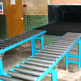 Gravity |Roller Conveyor|for transferring pallets