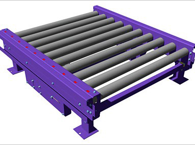 Chain drive|Roller Conveyor|for transferring pallets