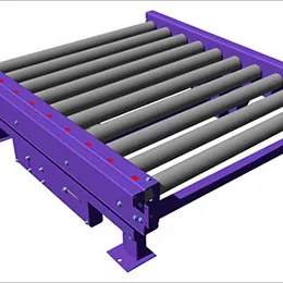 Roller pallet conveyors