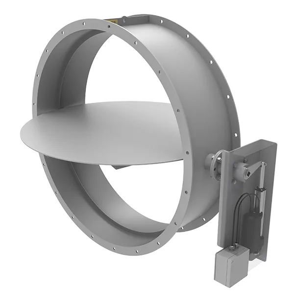 AUTOMATED BUTTERFLY DAMPERS