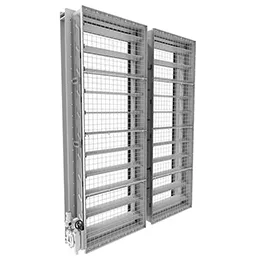 MINE VENTILATION LOUVERS