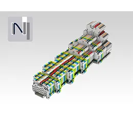 Terminals with Push-in connection system