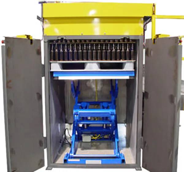 Semi-Automatic Pallet Unloader