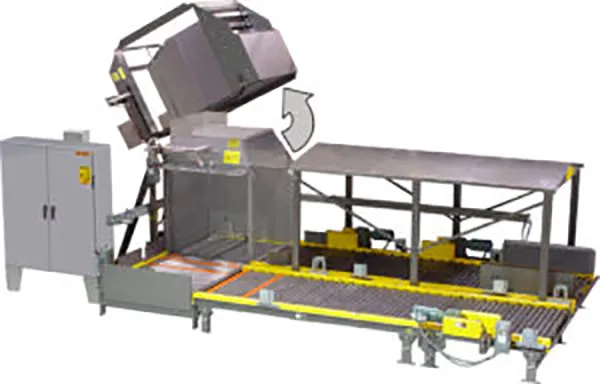 Bulk Gaylord-Tote Dumper and Dumper Systems
