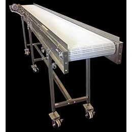 Modular chain conveyor-food handling