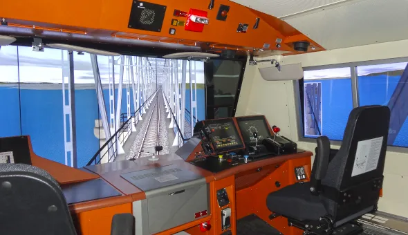 Freight trains|simulator|for driver training