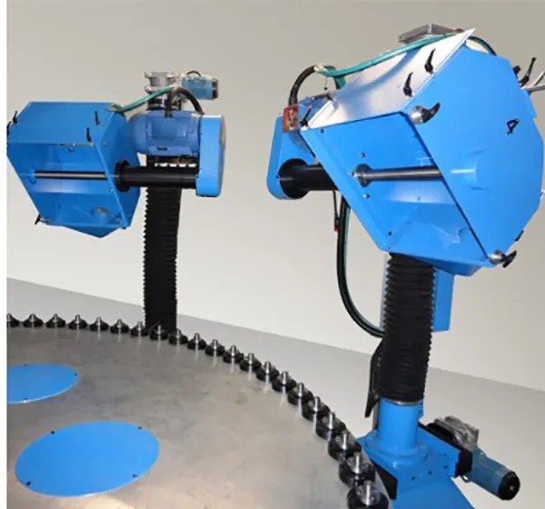Continuous rotary tables