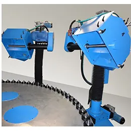 Continuous rotary tables