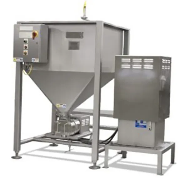 Stuffing Hopper With Stainless PD Pump