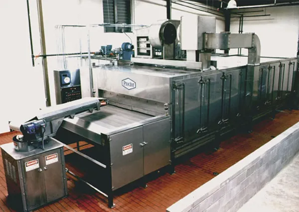 CONTINUOUS TUNNEL DRYER