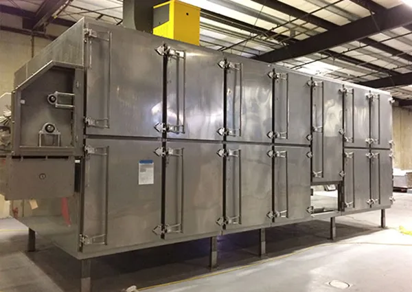 SCFIII-ULTRA SANITARY DESIGN SINGLE CONVEYOR DRYER-COOLER