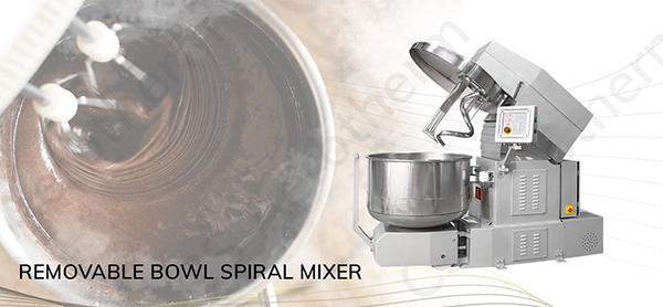 Removable Bowl Spiral Mixer