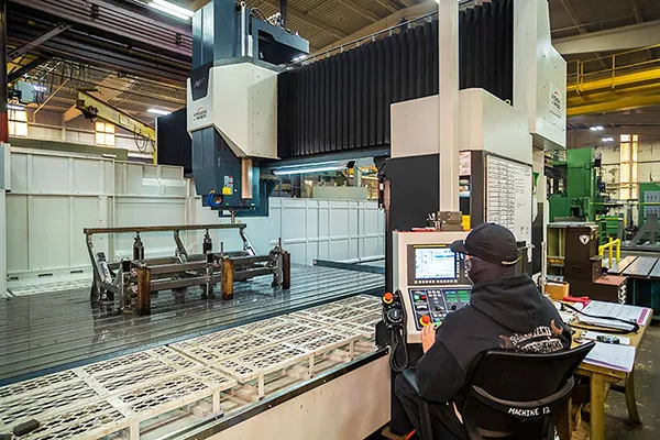 LARGE SCALE MILLING AND BORING